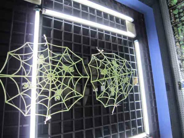 Kids Glow In Dark - Spider Web Costume