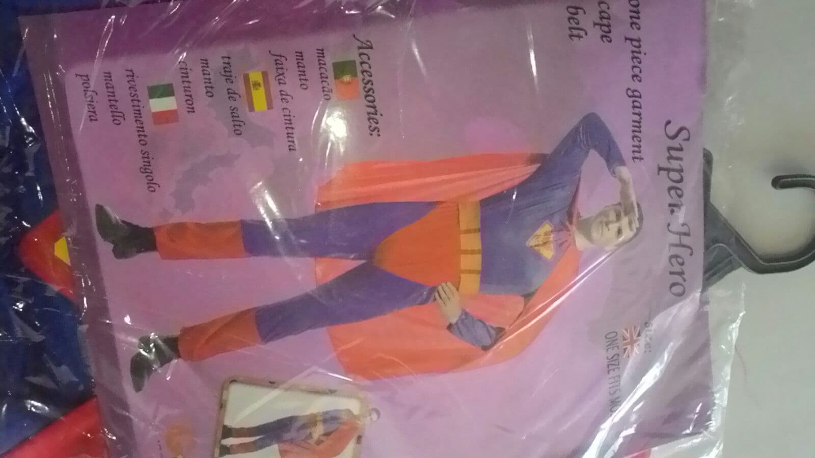 SuperHero Costumes - Adult Sizes - Spiderman, Superman, Batman Costume