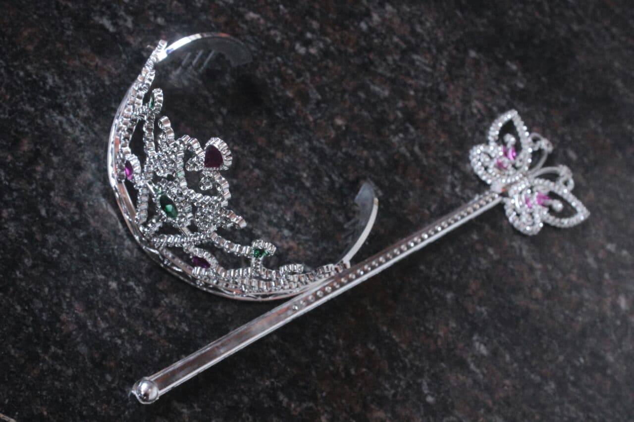 Kids Angel Crown and Wand Costume