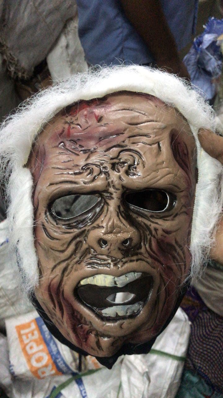 Kids Silicone Ghost Mask Costume
