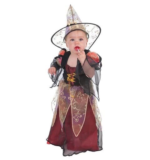 Kids Cute Witch Baby Costume