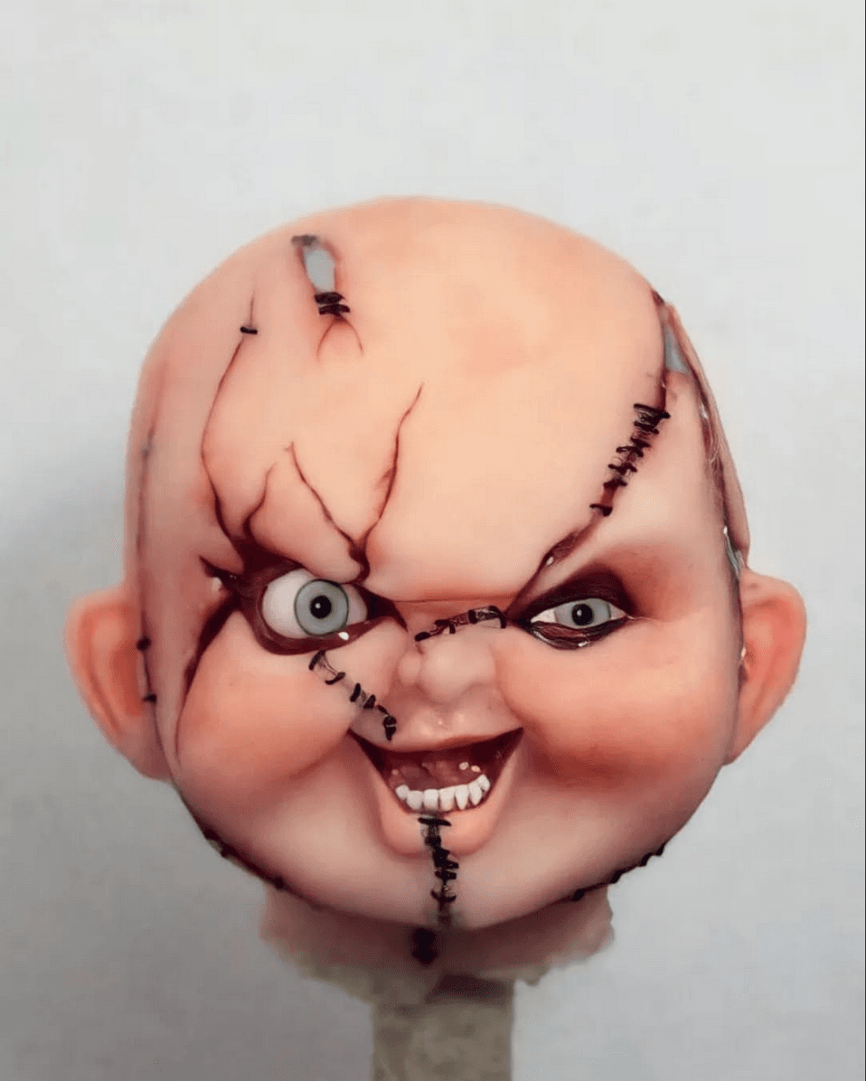 Kids Chucky Doll Mask Costume