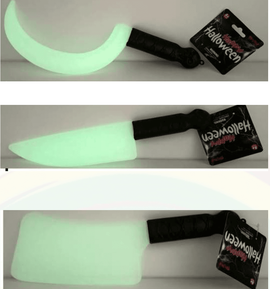 Kids Glow Weapons Costume