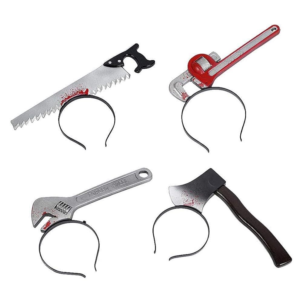 Kids Saw Head Spanner Axe Costume