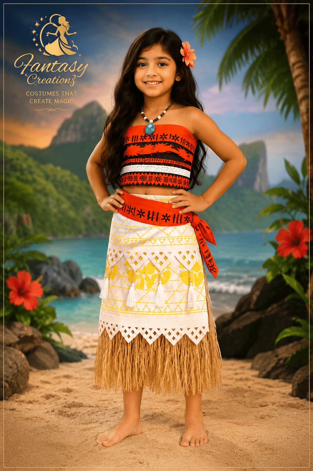 Moana costume set