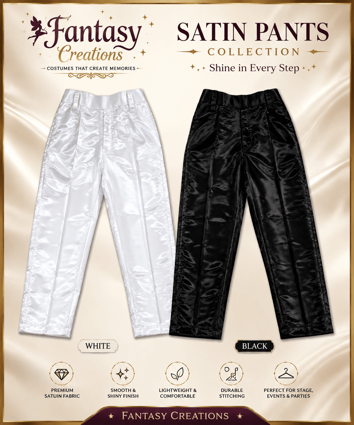 Satin Pants