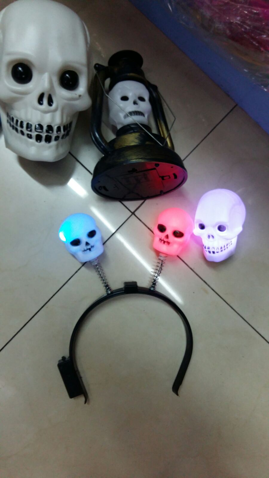 HA06 Skeleton HeadBand with Lights