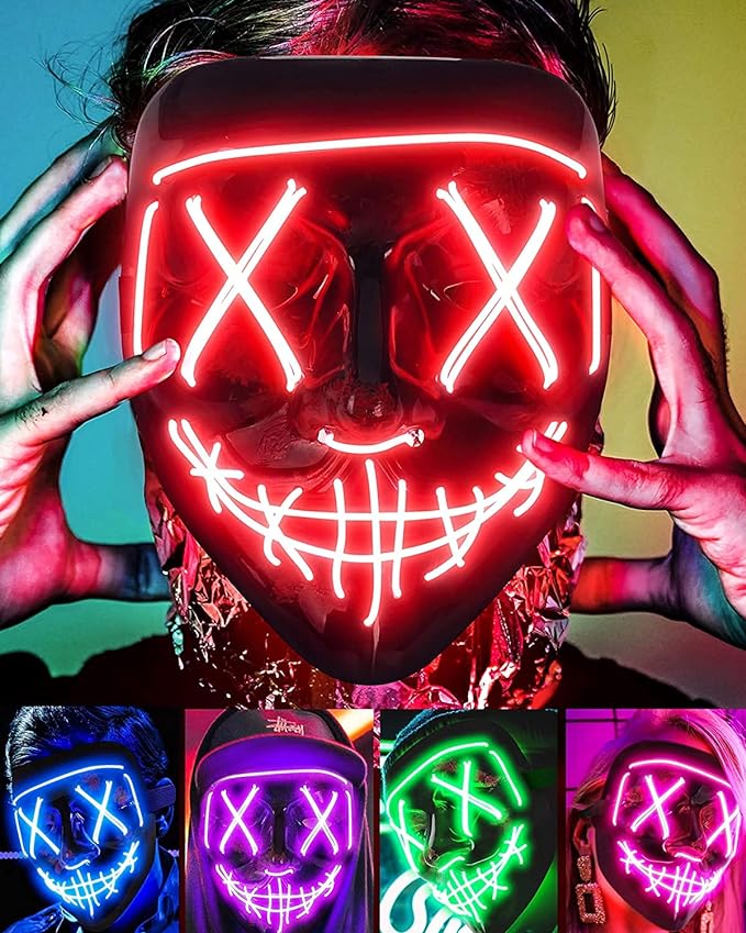HA11 - Electronic Light-up/Glow Mask