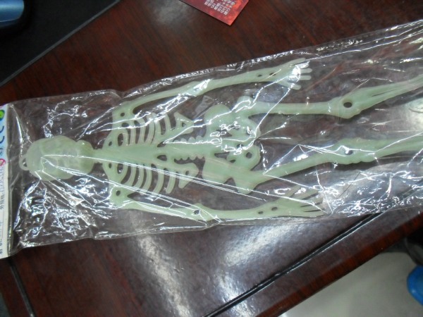 HA30 Glow in Dark - Skeleton Decor