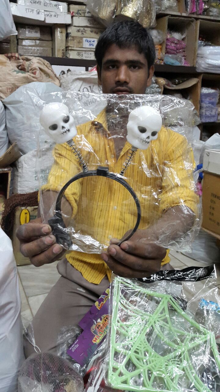 HA38 Skull Head Band