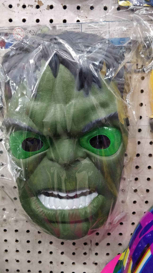 Kids Hulk Mask Light Costume