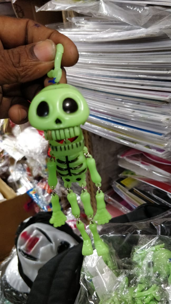 Kids Green skeleton small Costume