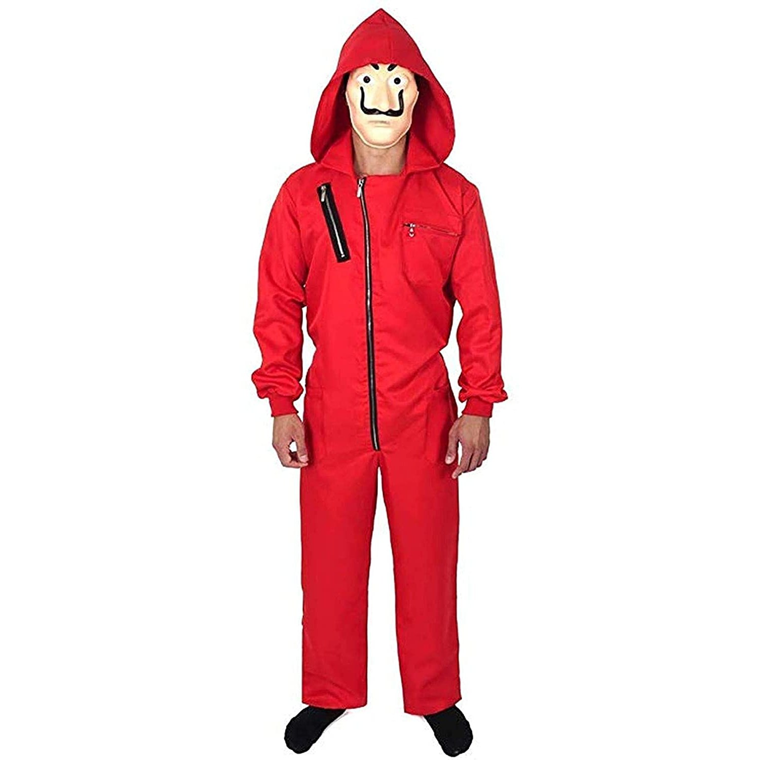 Money Heist Costume Set with Dali Mask - Adults