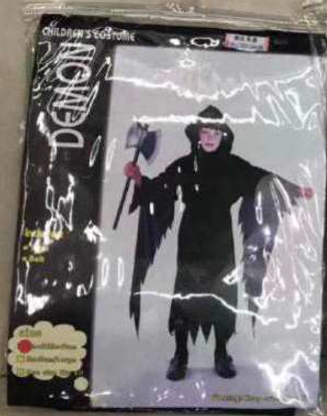 HC20A - Soul Taker Ghost Ghoul Grim Reaper Costume - Kids