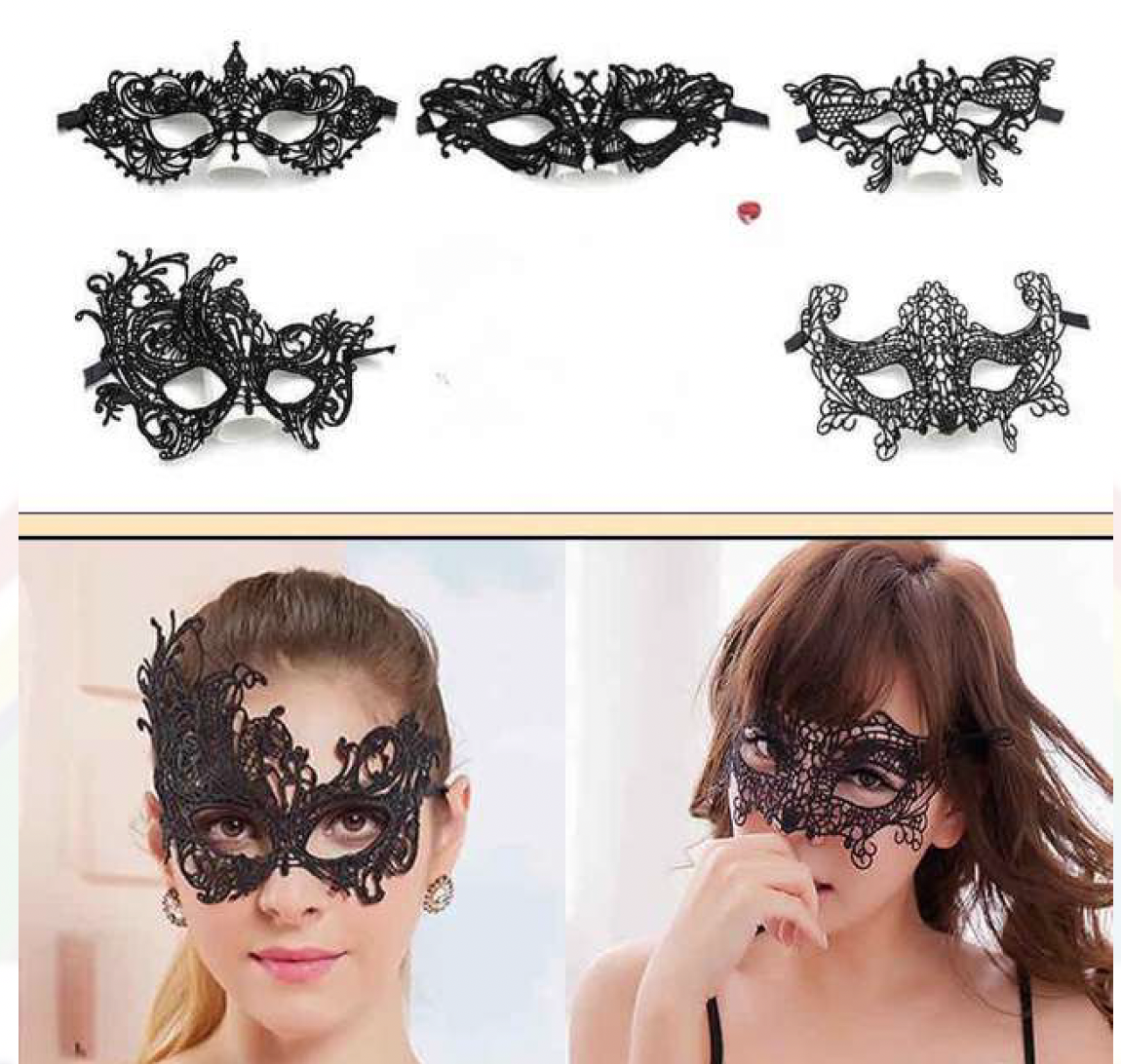 Kids Lace Eye Mask Costume