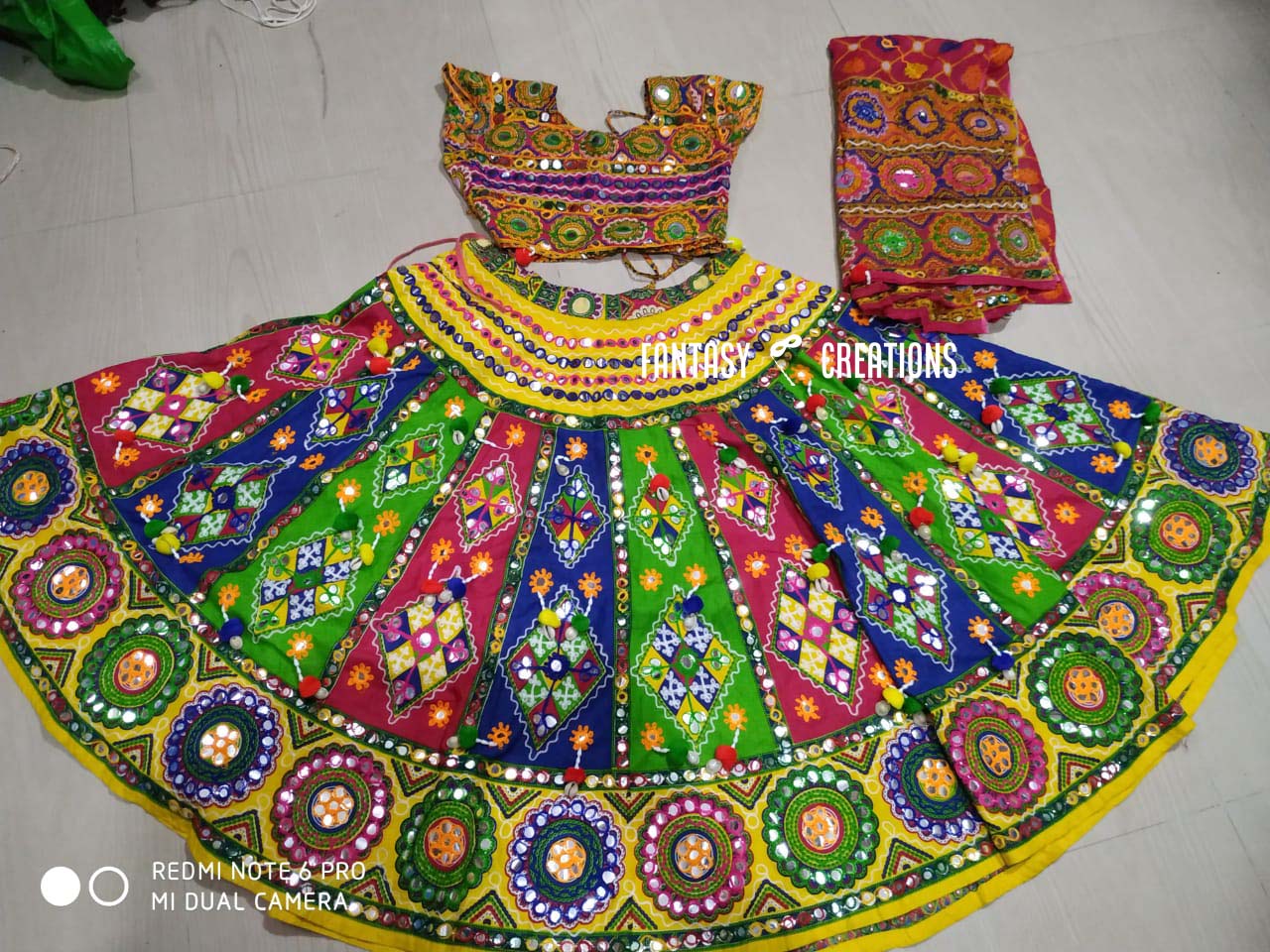 Vibrant Garba Attire