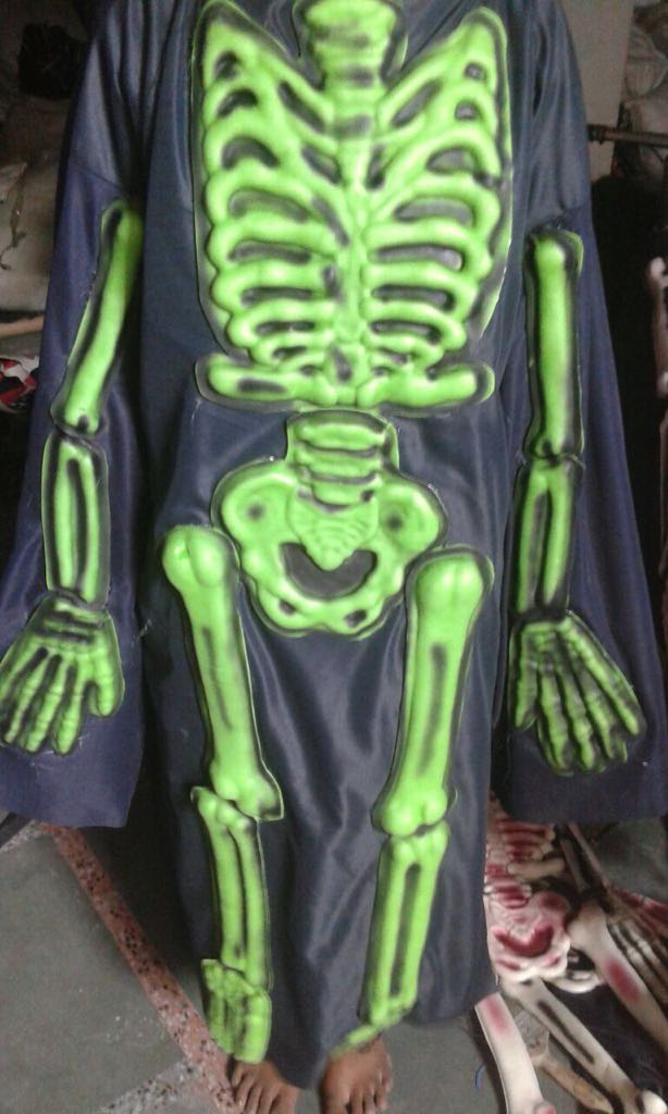 HC46 Skeleton Dress - Embossed