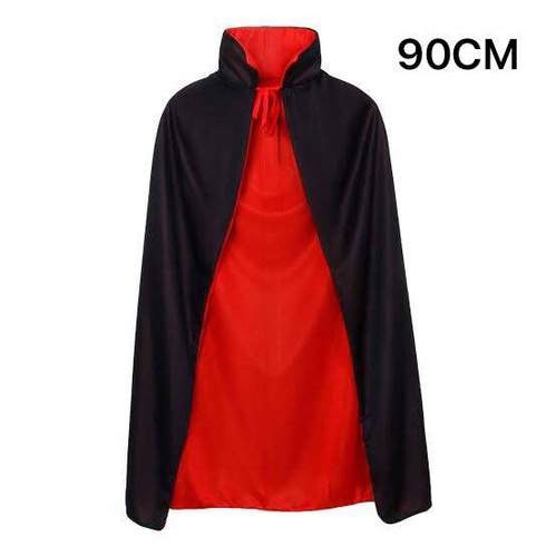 Dracula Cape - Black and Red - Kids