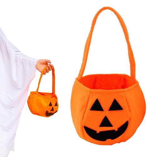 Kids Pumpkin Candy Bag Costume