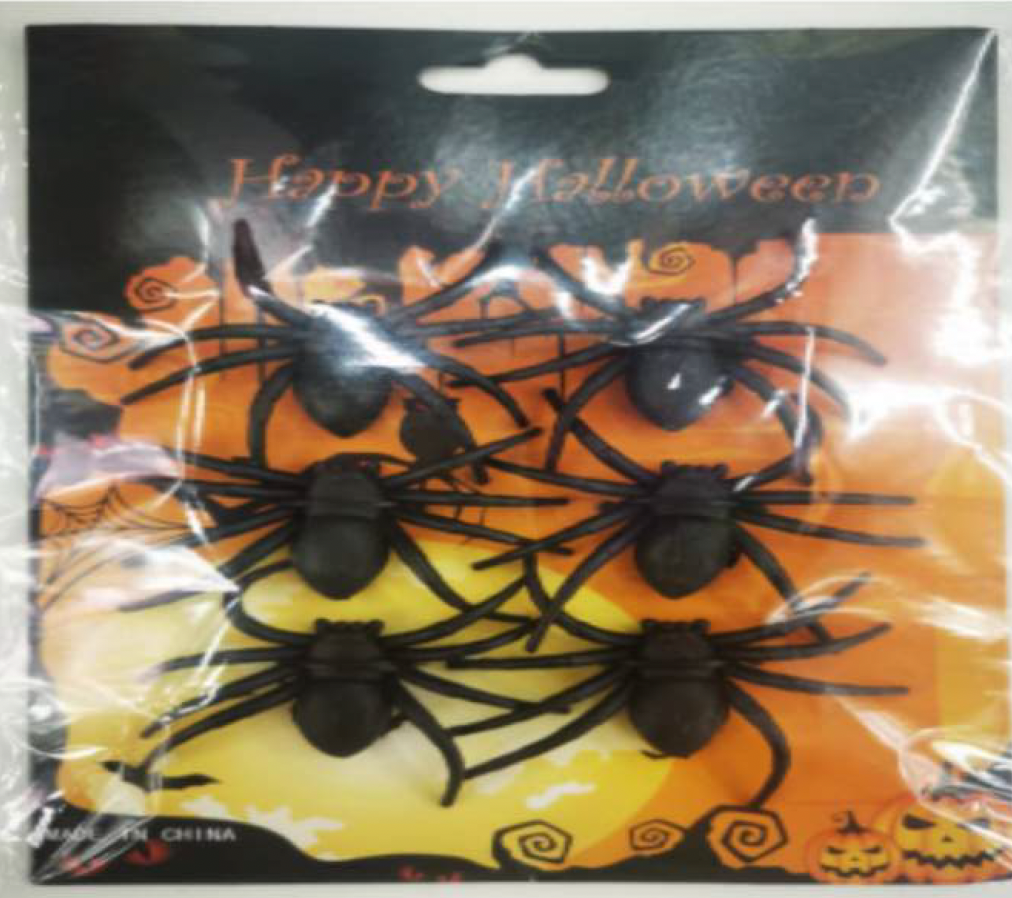 HA185B - Spider Set of 6 pc
