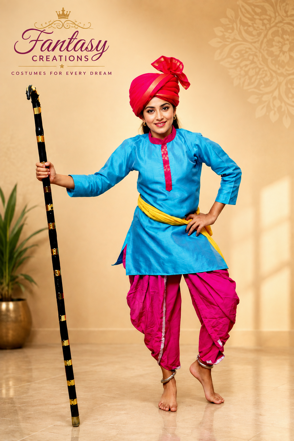 Haryanvi Kurta set and turban