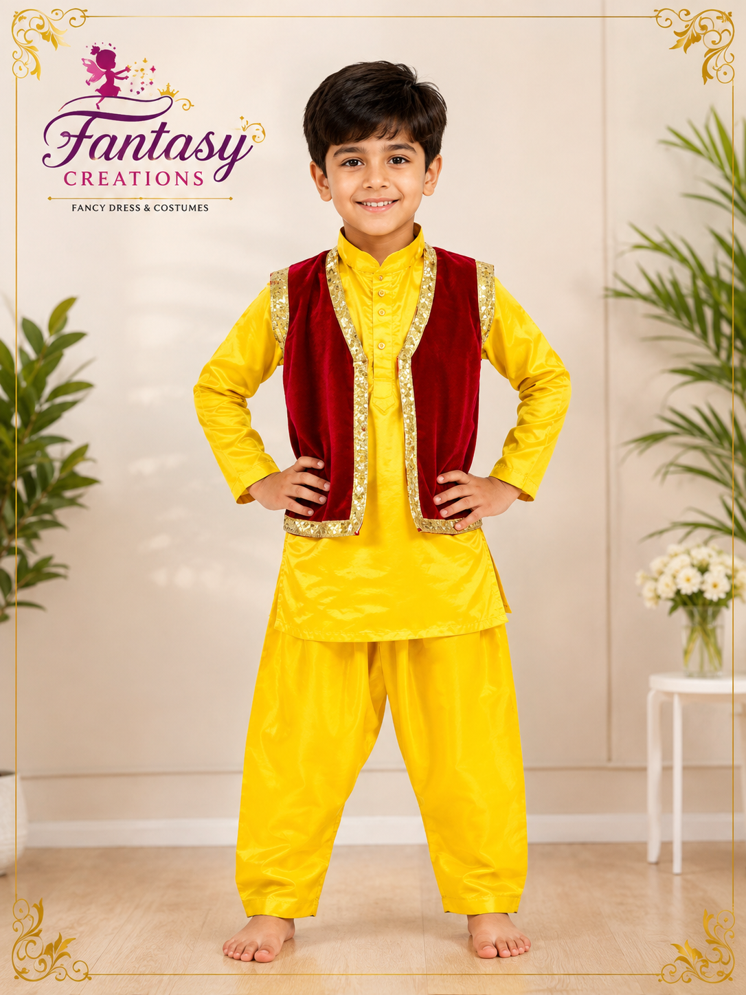 Kashmiri boy Outfit