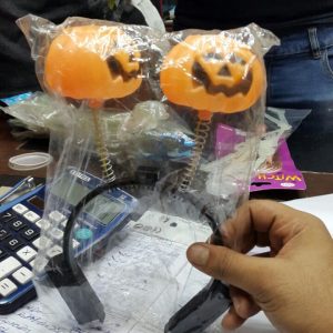HA48 Pumpkin HeadBand