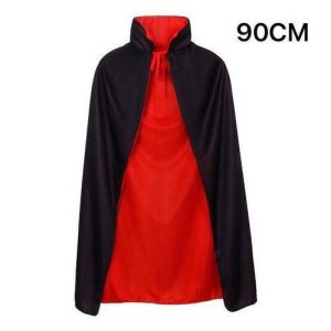 HC11B Dracula Cape - Black and Red - Kids